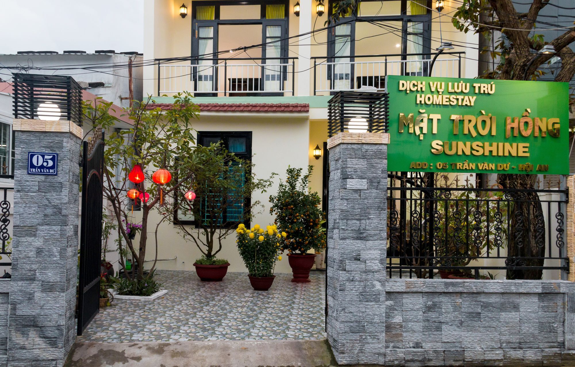Sunshine Homestay Хоян Екстер'єр фото